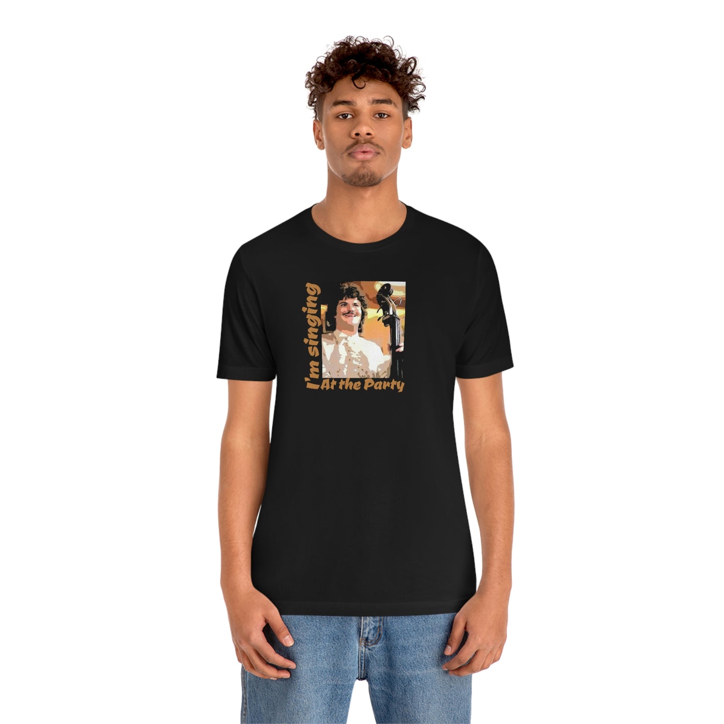 Unisex Jersey Short Sleeve Tee Nacho Libre ~I'm singing at the party~