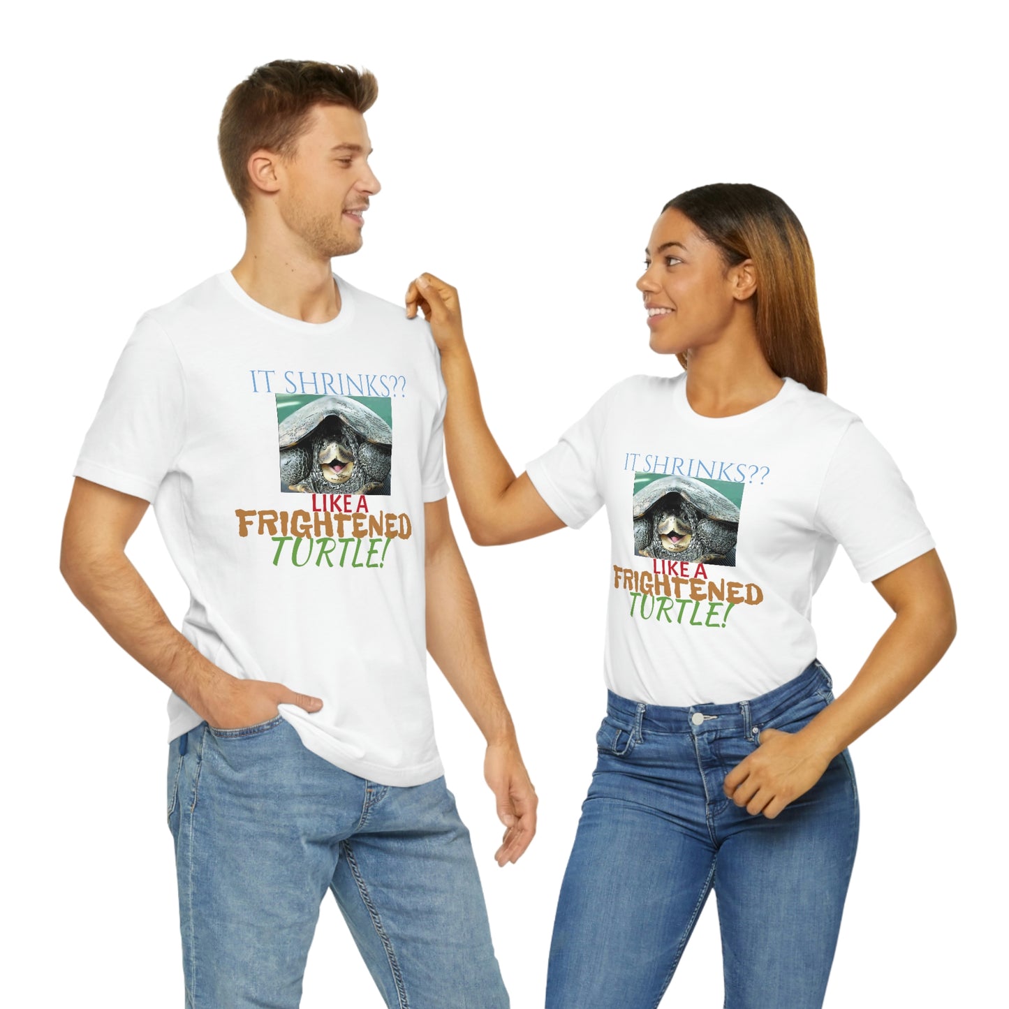 Unisex Jersey Short Sleeve Tee SEINFELD "IT SHRINKS"