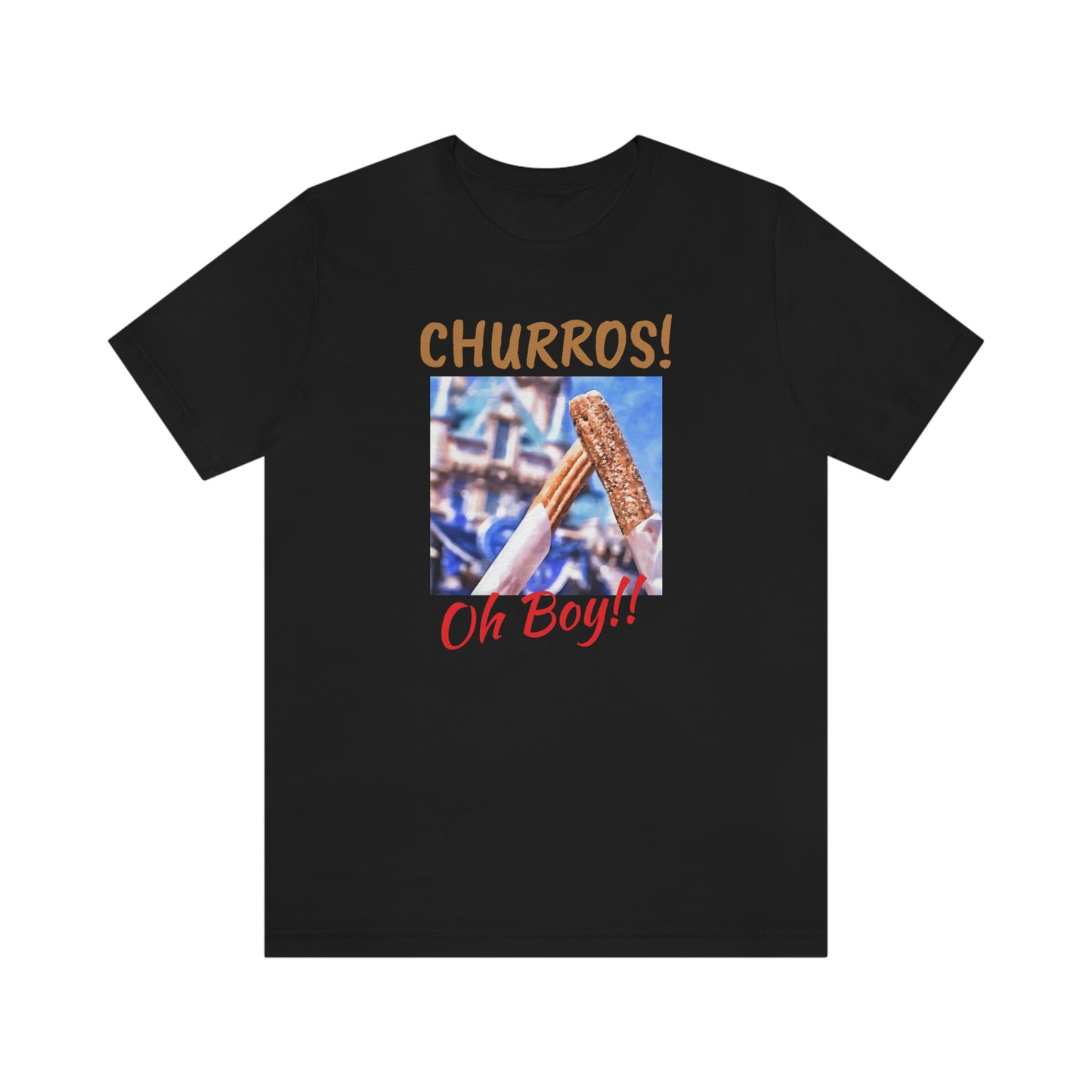 Unisex Jersey Short Sleeve Tee DISNEYLAND CHURROS