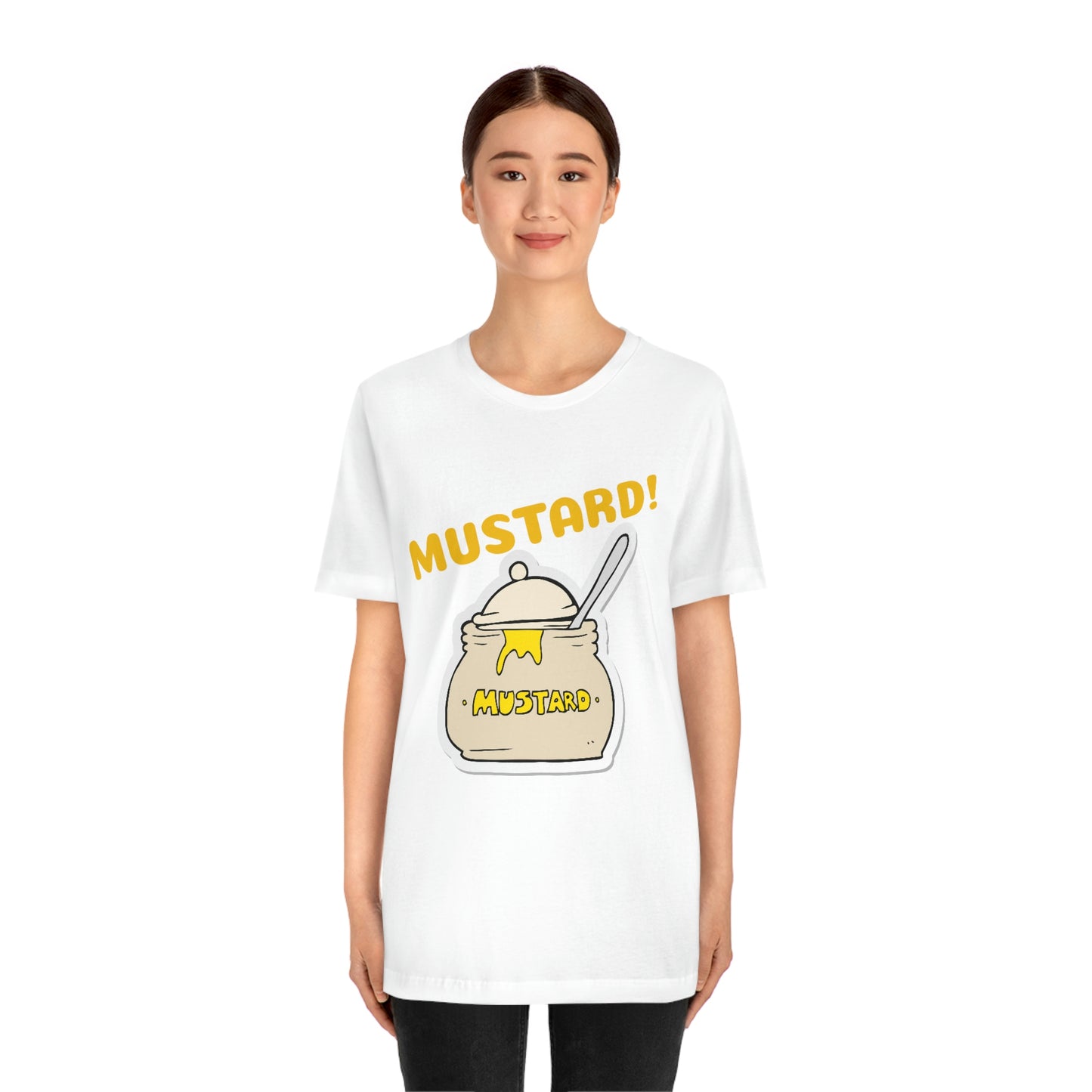 Unisex Jersey Short Sleeve Tee Mustard!