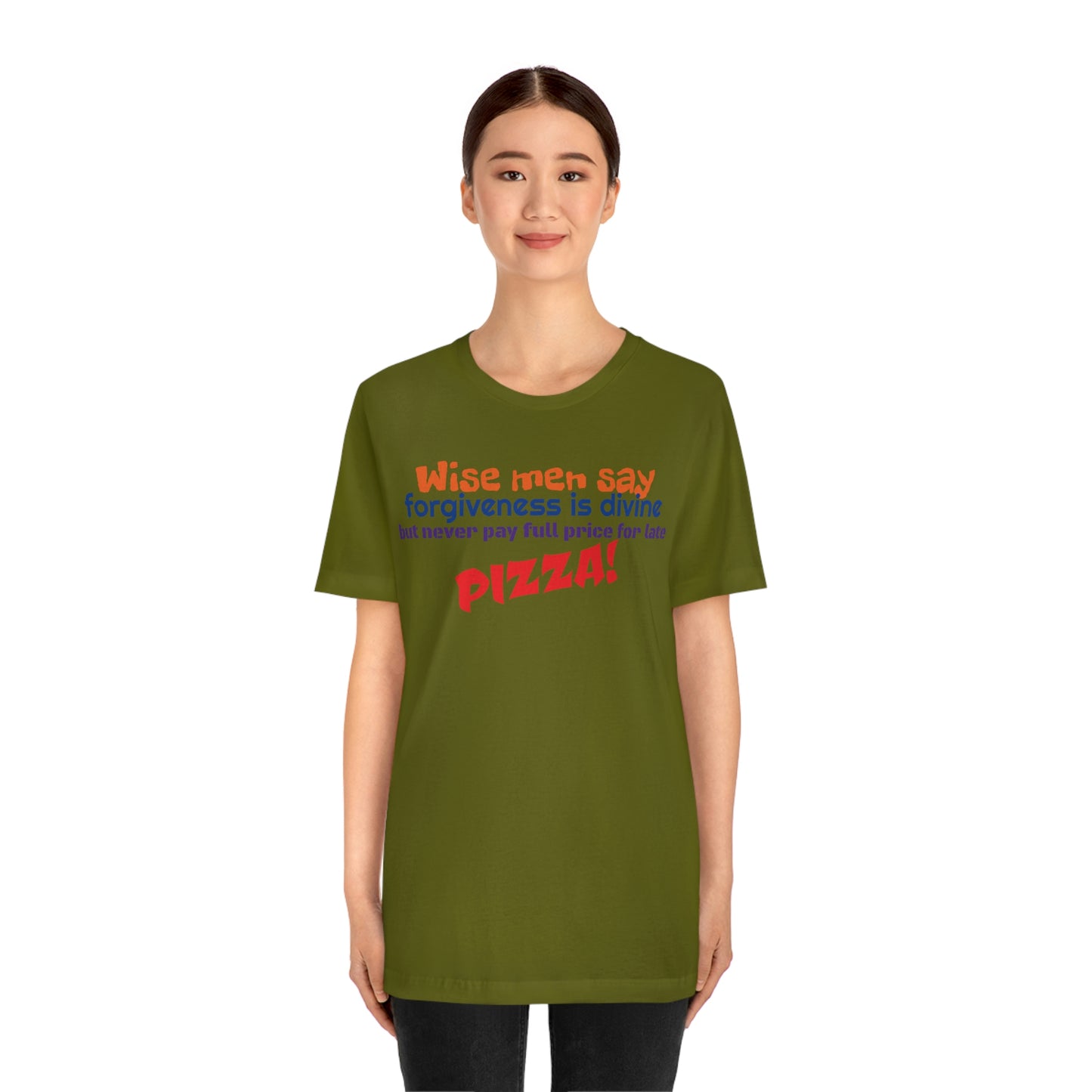 Unisex Jersey Short Sleeve Tee TMNT~Wise Men Say~