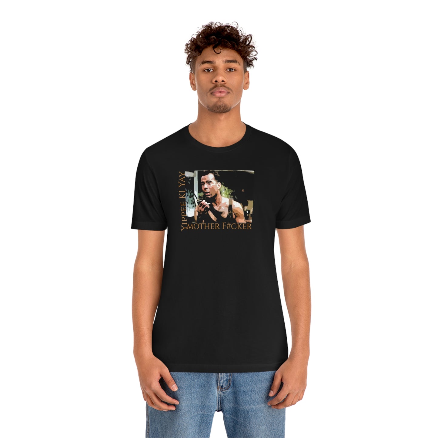 Unisex Jersey Short Sleeve Tee Die Hard ~Yippee Ki Yay Mother F#cker