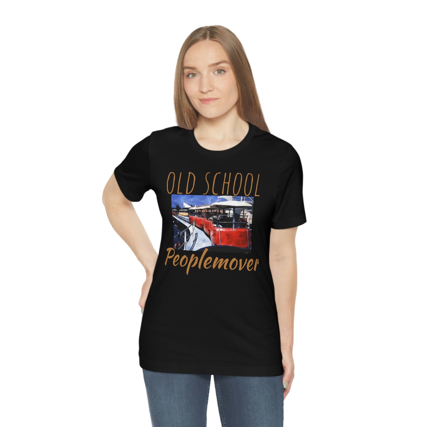 Unisex Jersey Short Sleeve Tee Disneyland people mover