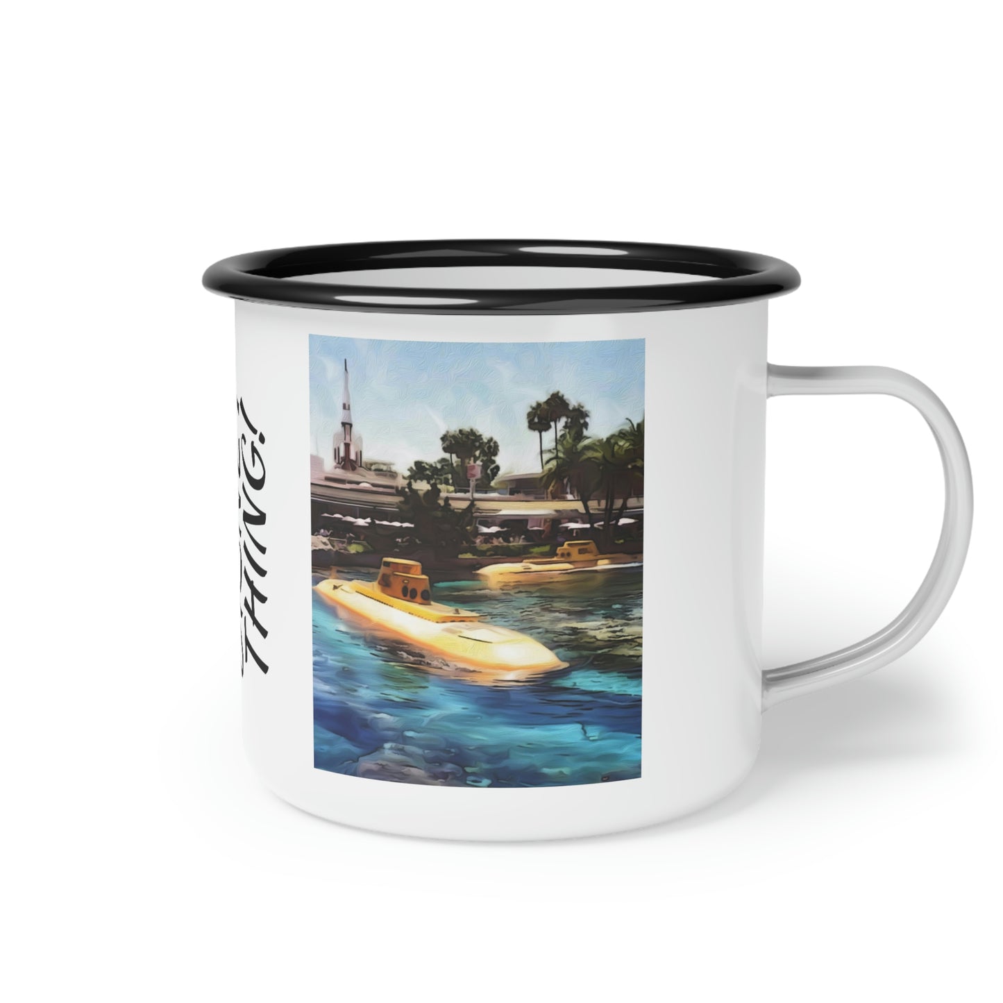 A Enamel Camp Cup Disneyland ~Submarine Voyage~ It's A Disney Thing!