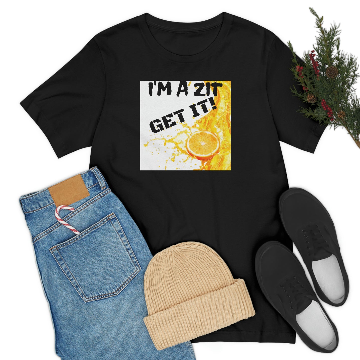 Unisex Jersey Short Sleeve Tee Animal House - "I'm a zit"