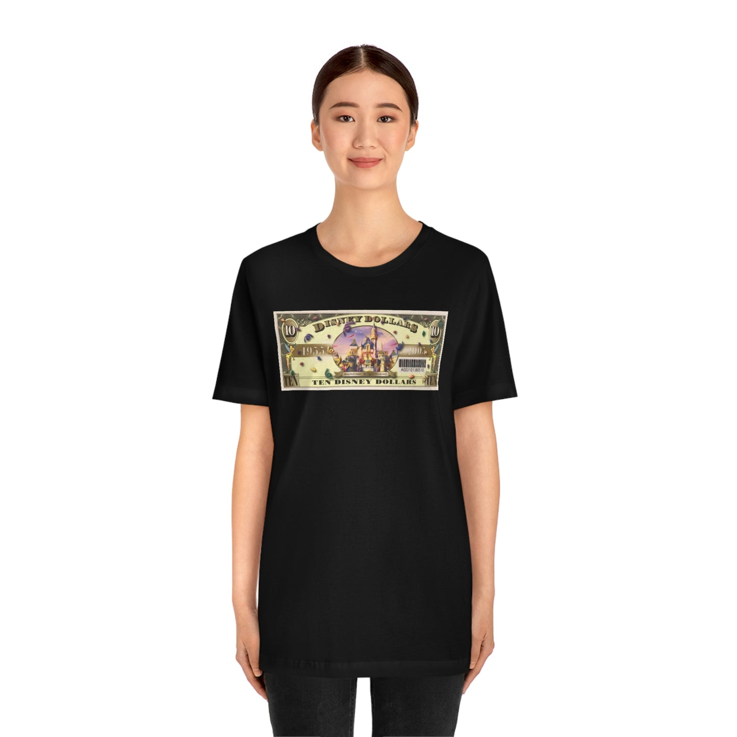 Unisex Jersey Short Sleeve Tee DISNEYLAND DOLLARS CASTLE Sleeping Beauty