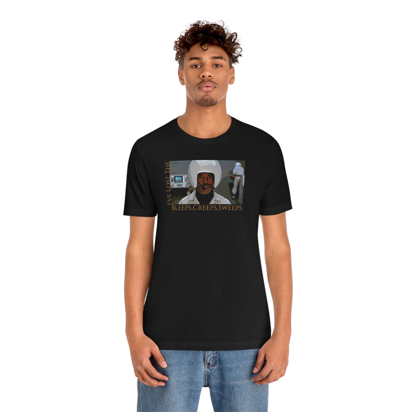 Unisex Jersey Short Sleeve Tee ~Spaceballs ~I've Lost The Bleeps,Creeps,Sweeps