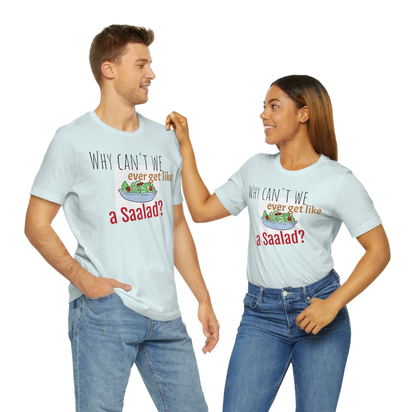 Unisex Jersey Short Sleeve Tee Nacho Liebre ~ Salad ~