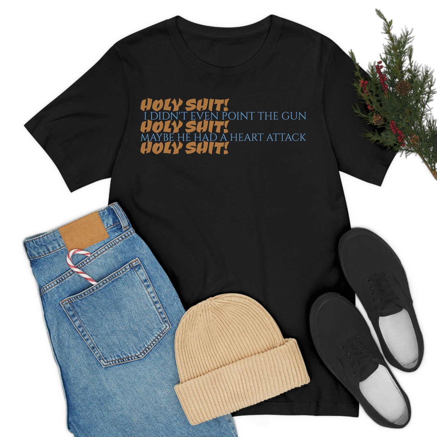 Unisex Jersey Short Sleeve Tee Animal House - " holy"