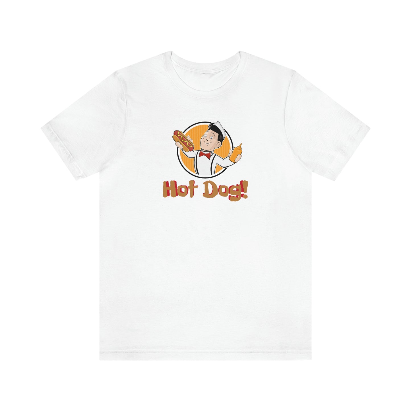 Unisex Jersey Short Sleeve Tee Hot Dog!