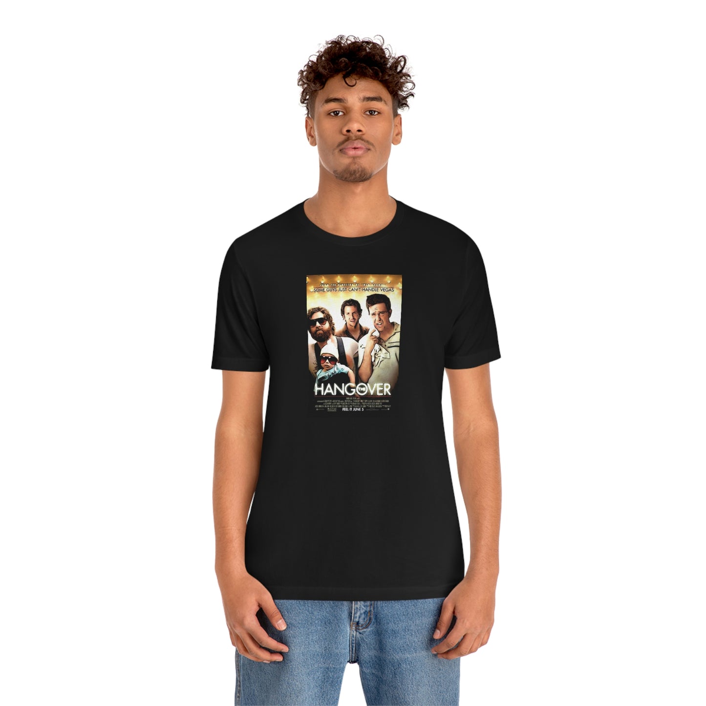 Unisex Jersey Short Sleeve Tee ~ The Hangover Movie ~ Poster