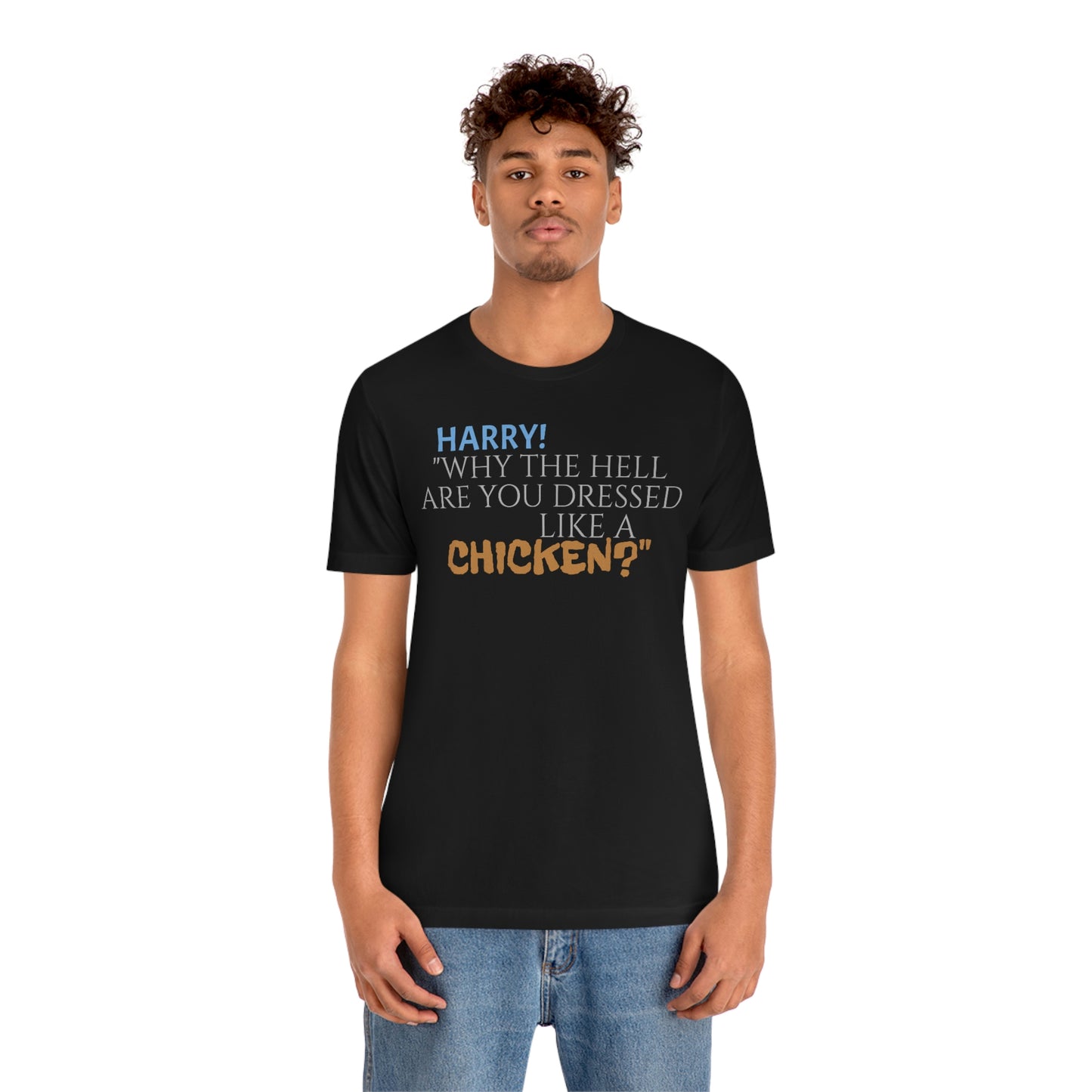 Unisex Jersey Short Sleeve Tee Home Alone - Quote - "Harry!"