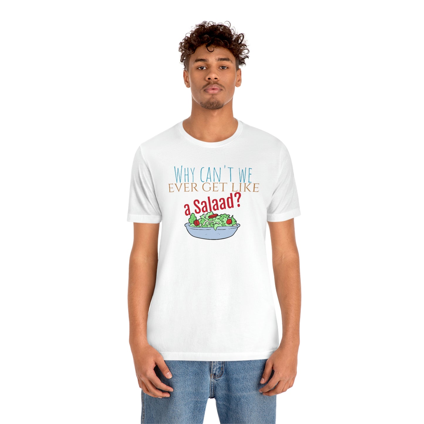 Unisex Jersey Short Sleeve Tee Salad