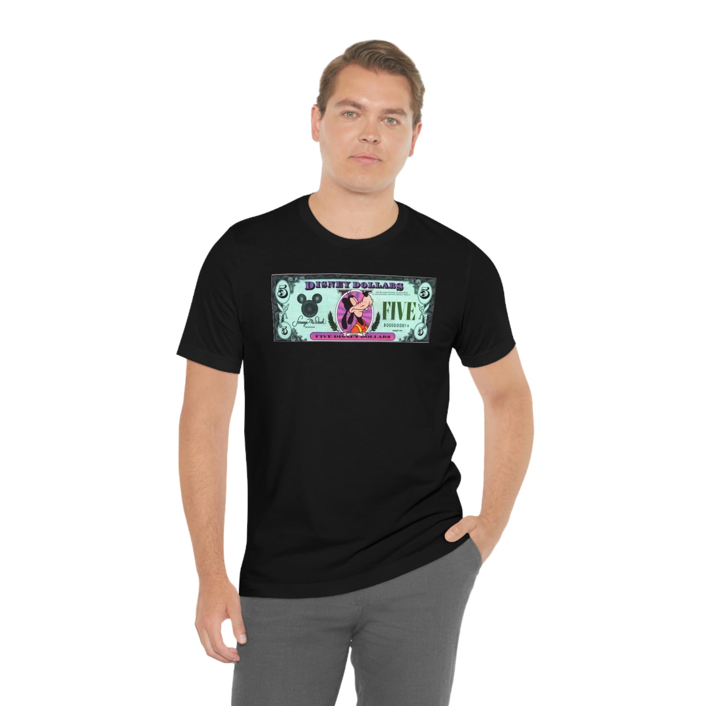 Unisex Jersey Short Sleeve Tee DISNEY DOLLARS 5 GOOFY