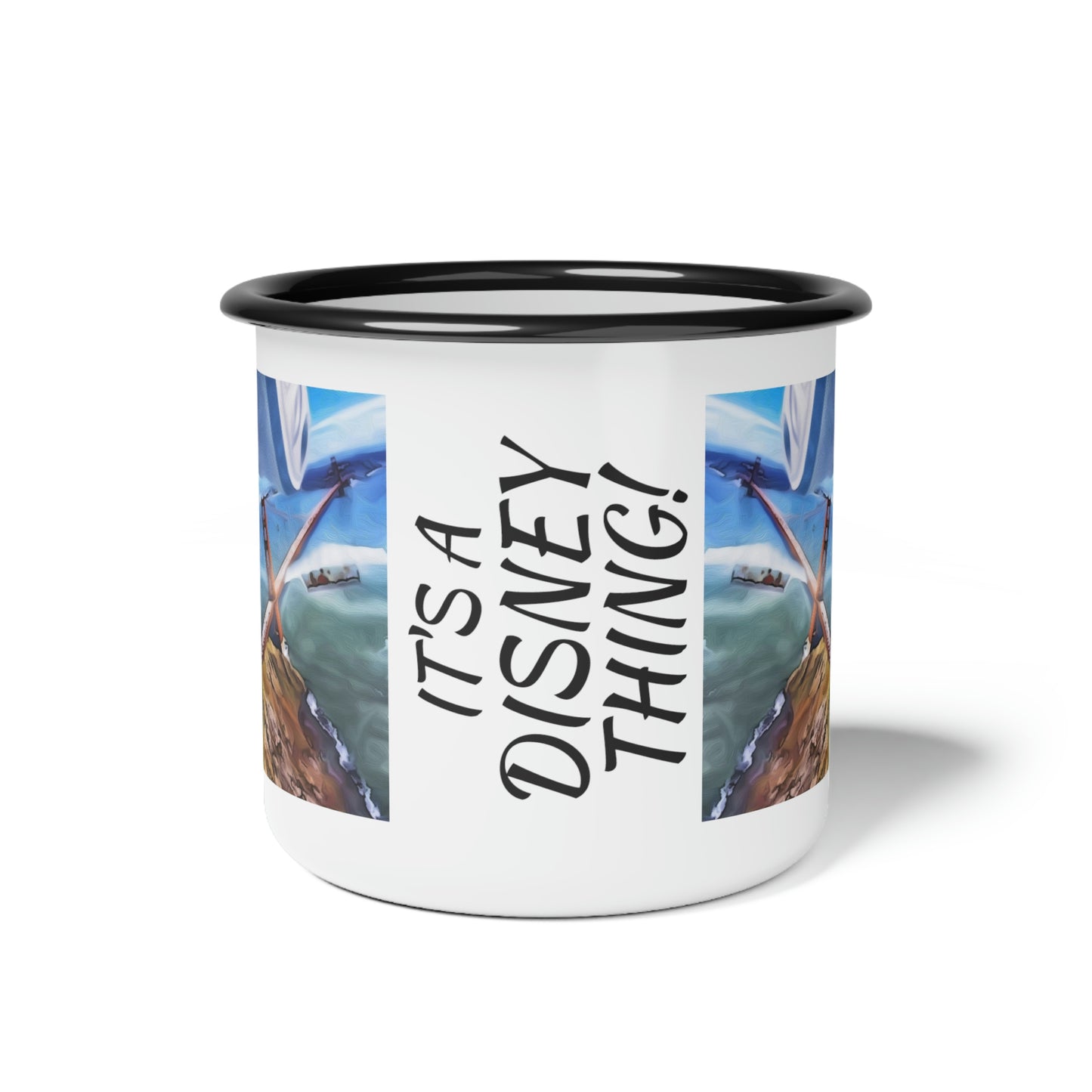 A Enamel Camp Cup Disneyland ~Soarin Over California~ It's A Disney Thing!