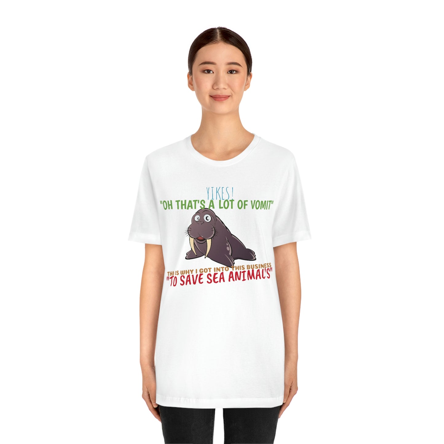 Unisex Jersey Short Sleeve Tee sea animal’s