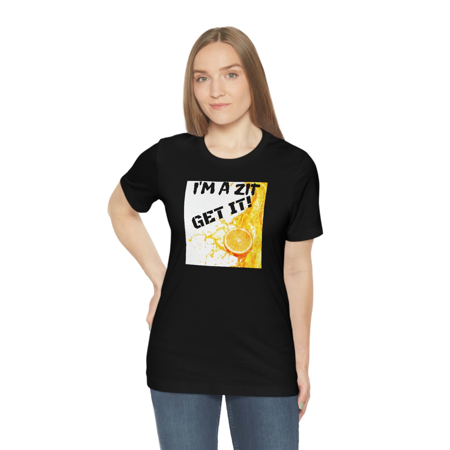 Unisex Jersey Short Sleeve Tee Animal House - "I'm a zit"