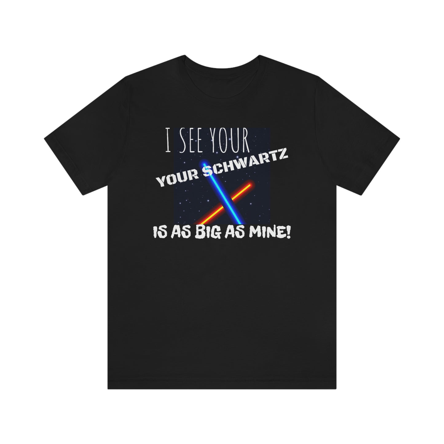Unisex Jersey Short Sleeve Tee Spaceballs BIG AS MINE