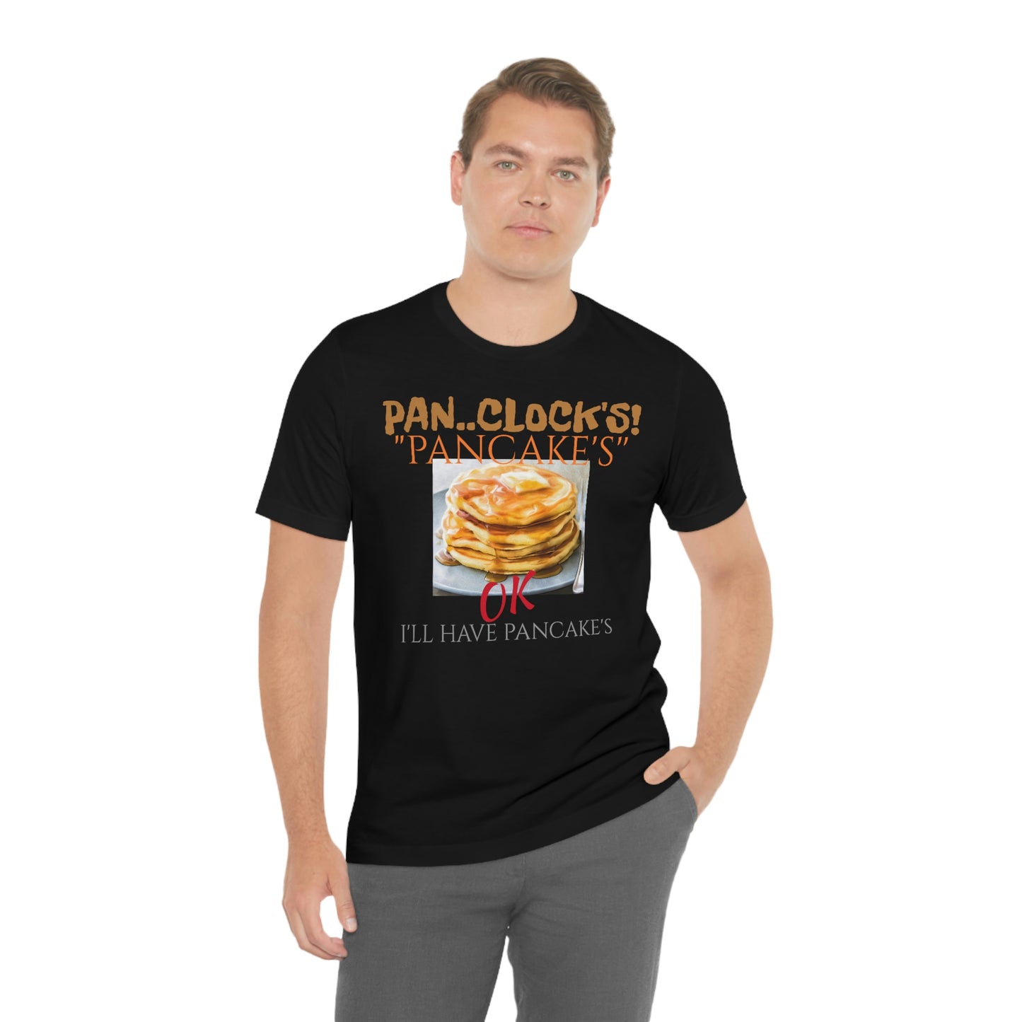 Unisex Jersey Short Sleeve Tee 50 FIRST DATES "pan.. Clocks!