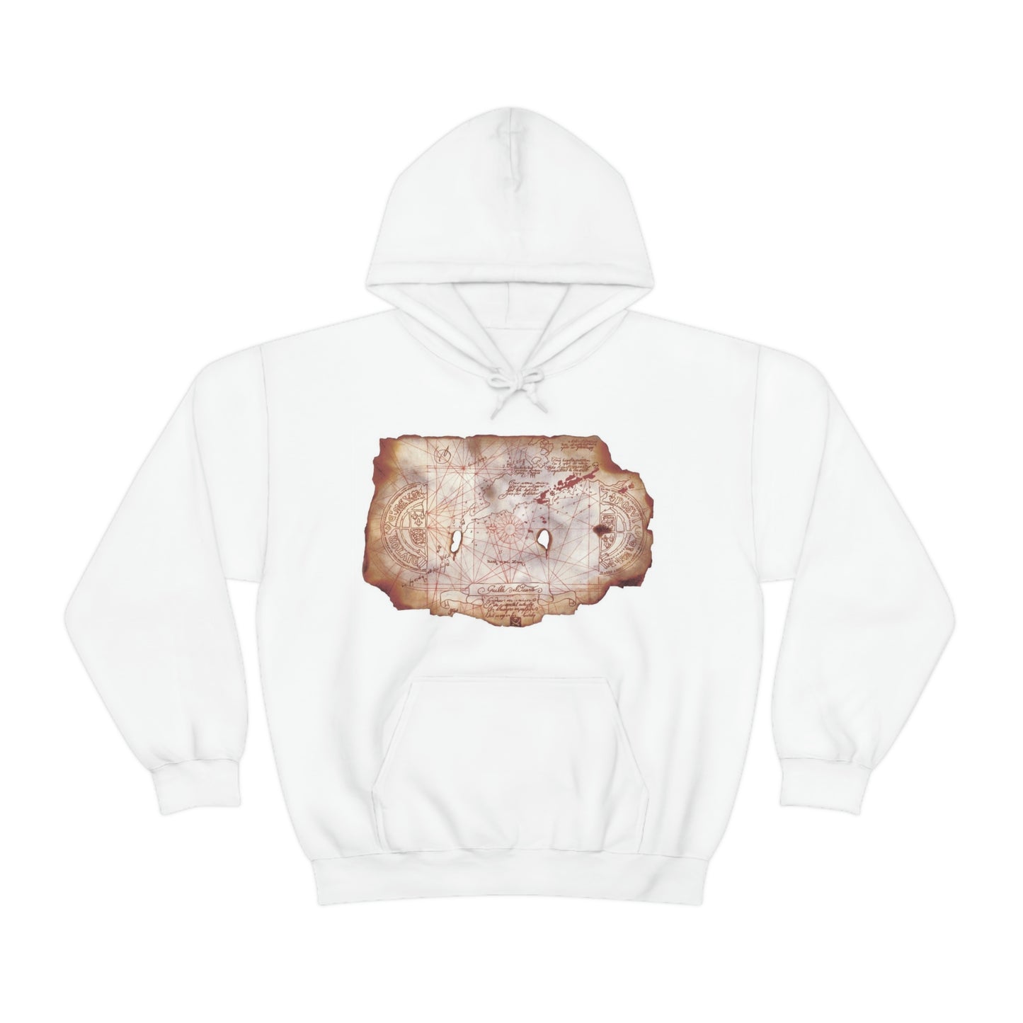 Unisex Heavy Blend™ Hooded sweatshirt ~ The Gonnies ~ map