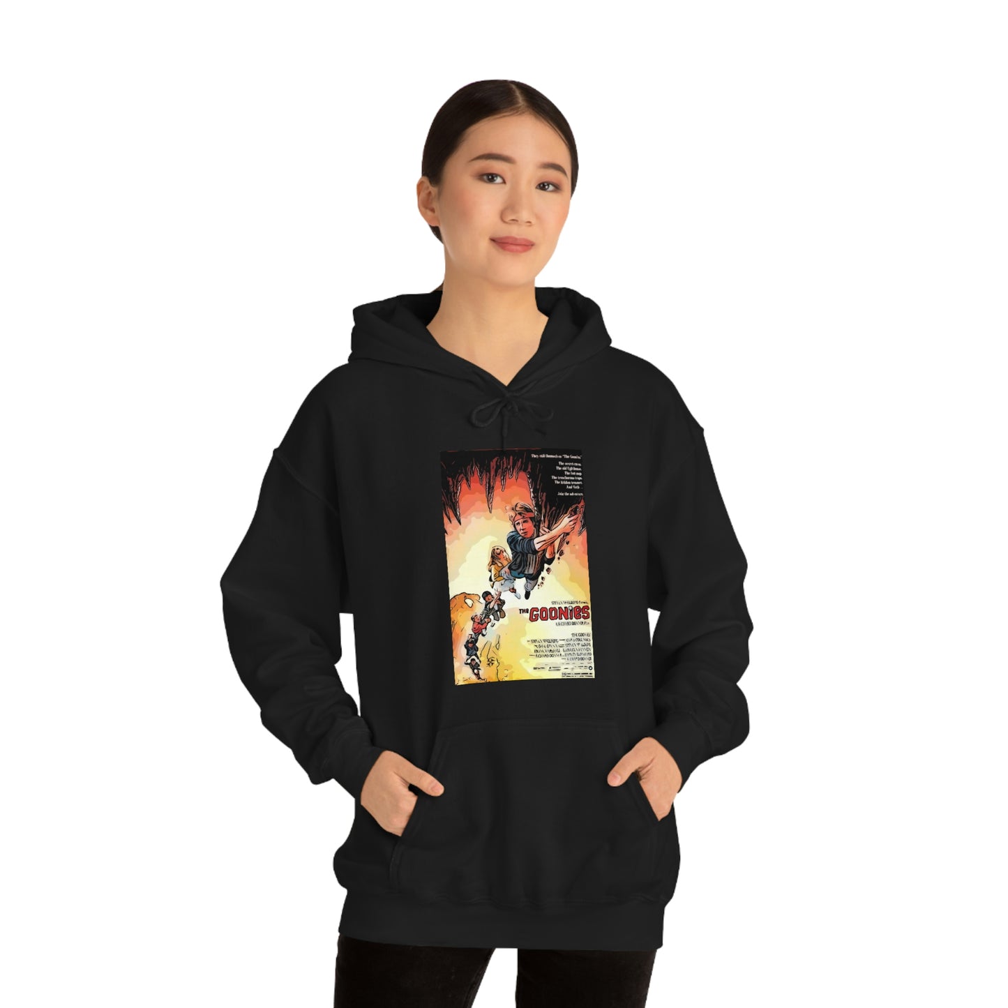 Unisex Heavy Blend™ Hooded Sweatshirt The Goonies Movie Poster