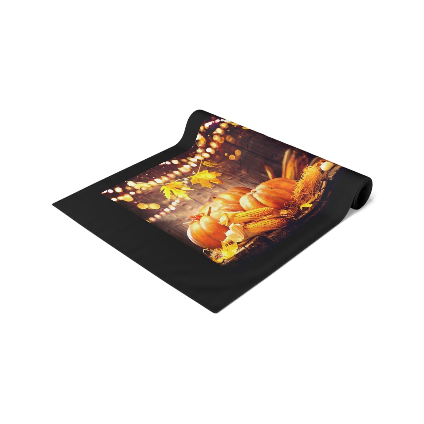 Table Runner (Cotton, Poly) Thanks Giving ~A Time For Giving~