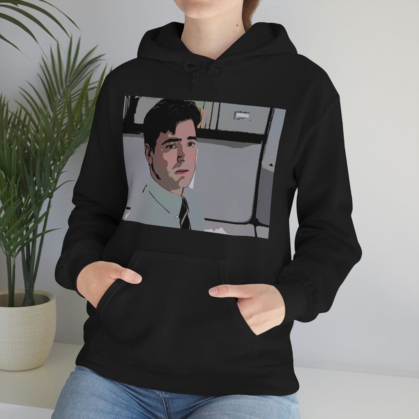 Unisex Heavy Blend™ Hooded Sweatshirt Office space ~ Peter