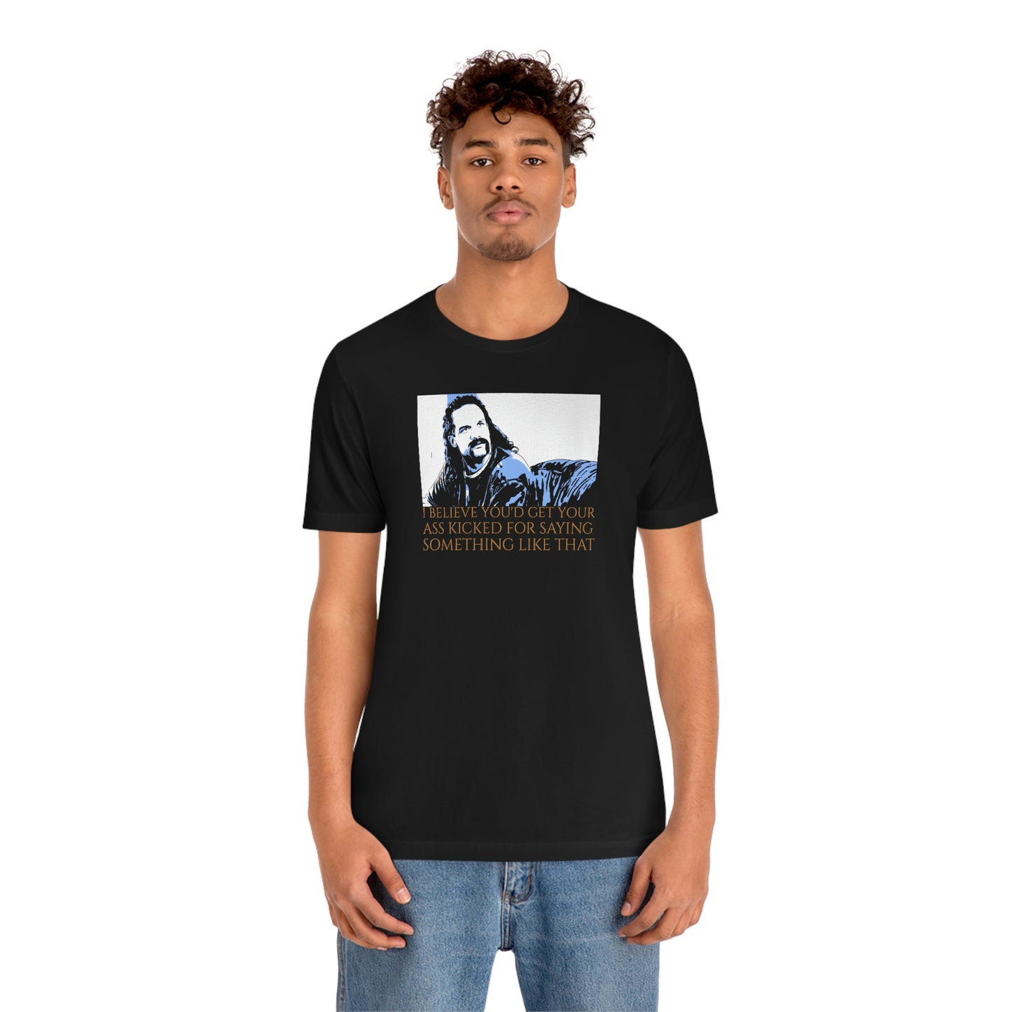 Unisex Jersey Short Sleeve Tee Office Space ~ I believe you'd get your ass kicked for that