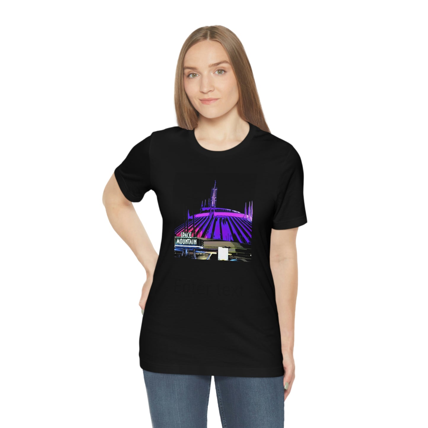Unisex Jersey Short Sleeve Tee SPACE MOUNTAIN
