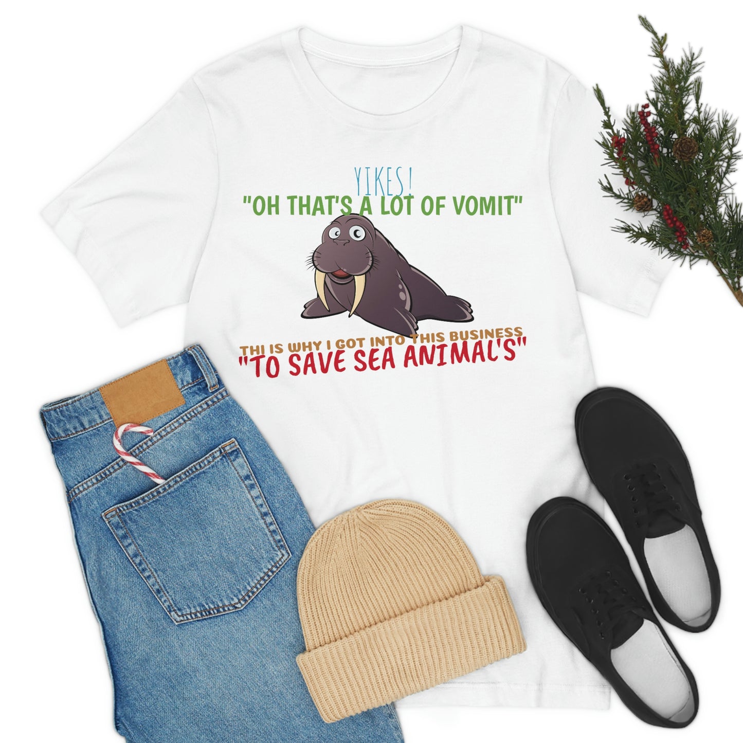 Unisex Jersey Short Sleeve Tee sea animal’s