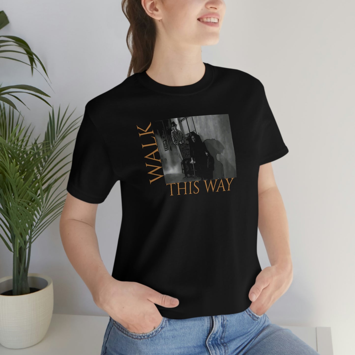 Unisex Jersey Short Sleeve Tee Young Frankenstein ~Walk This Way~ Igor