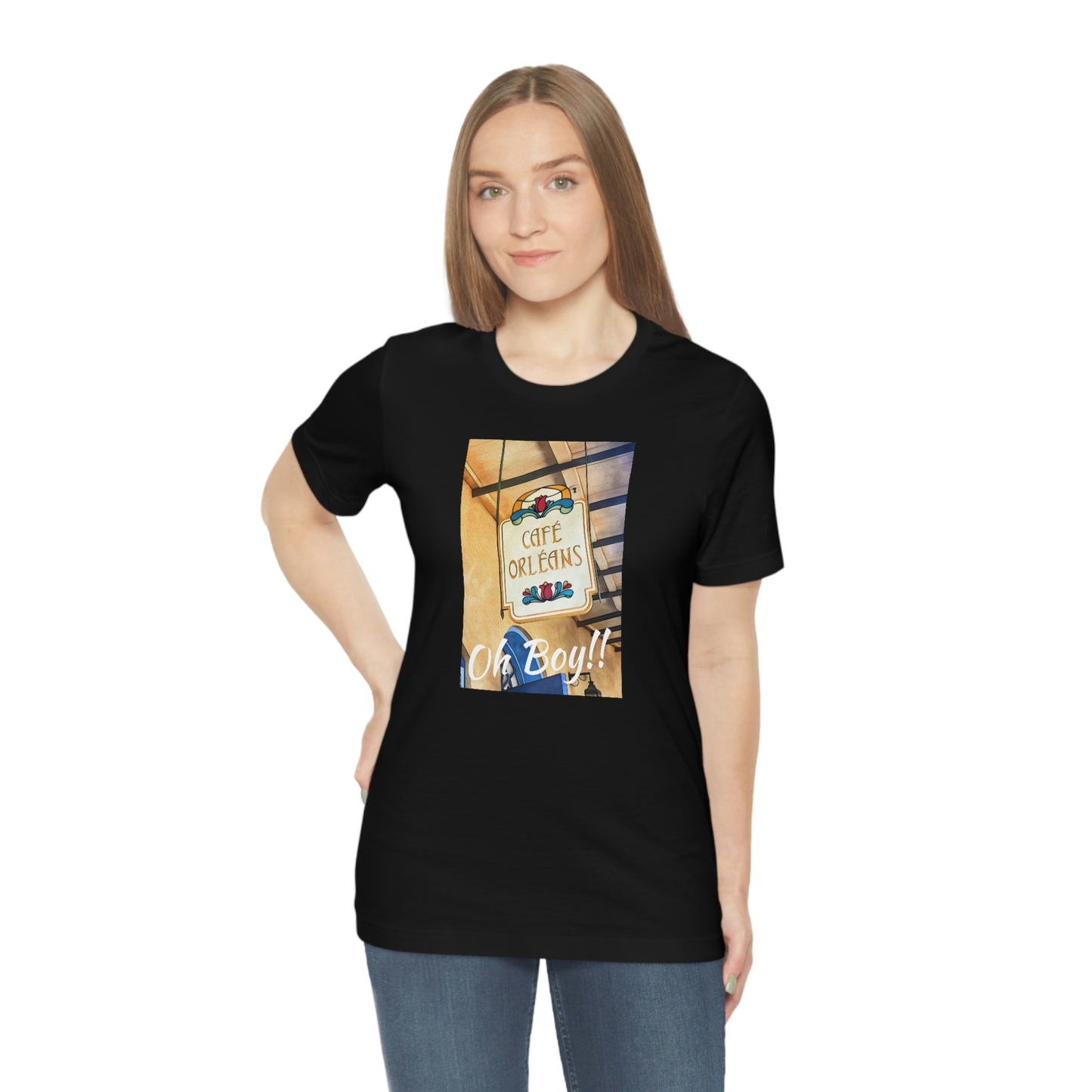 Unisex Jersey Short Sleeve Tee DISNEYLAND CAFE ORLEANS