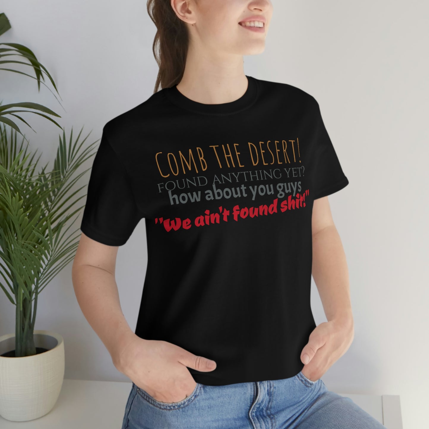 Unisex Jersey Short Sleeve Tee Comb The desert