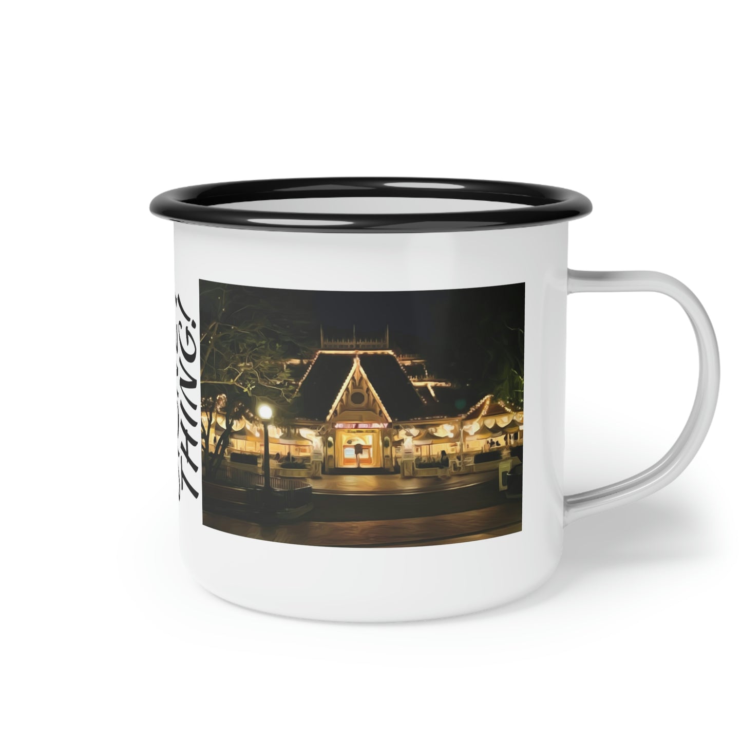 A Enamel Camp Cup Disneyland ~Jolly Holiday~ It's A Disney Thing!