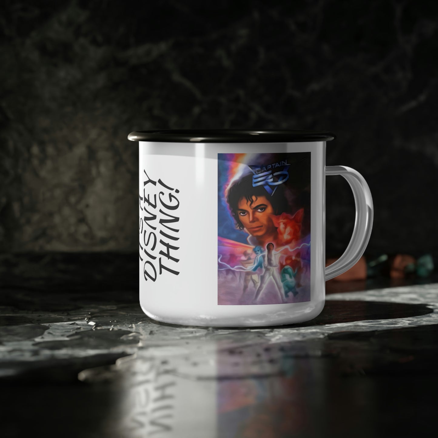 A Enamel Camp Cup Disneyland ~Captain EO~ It's A Disney Thing!