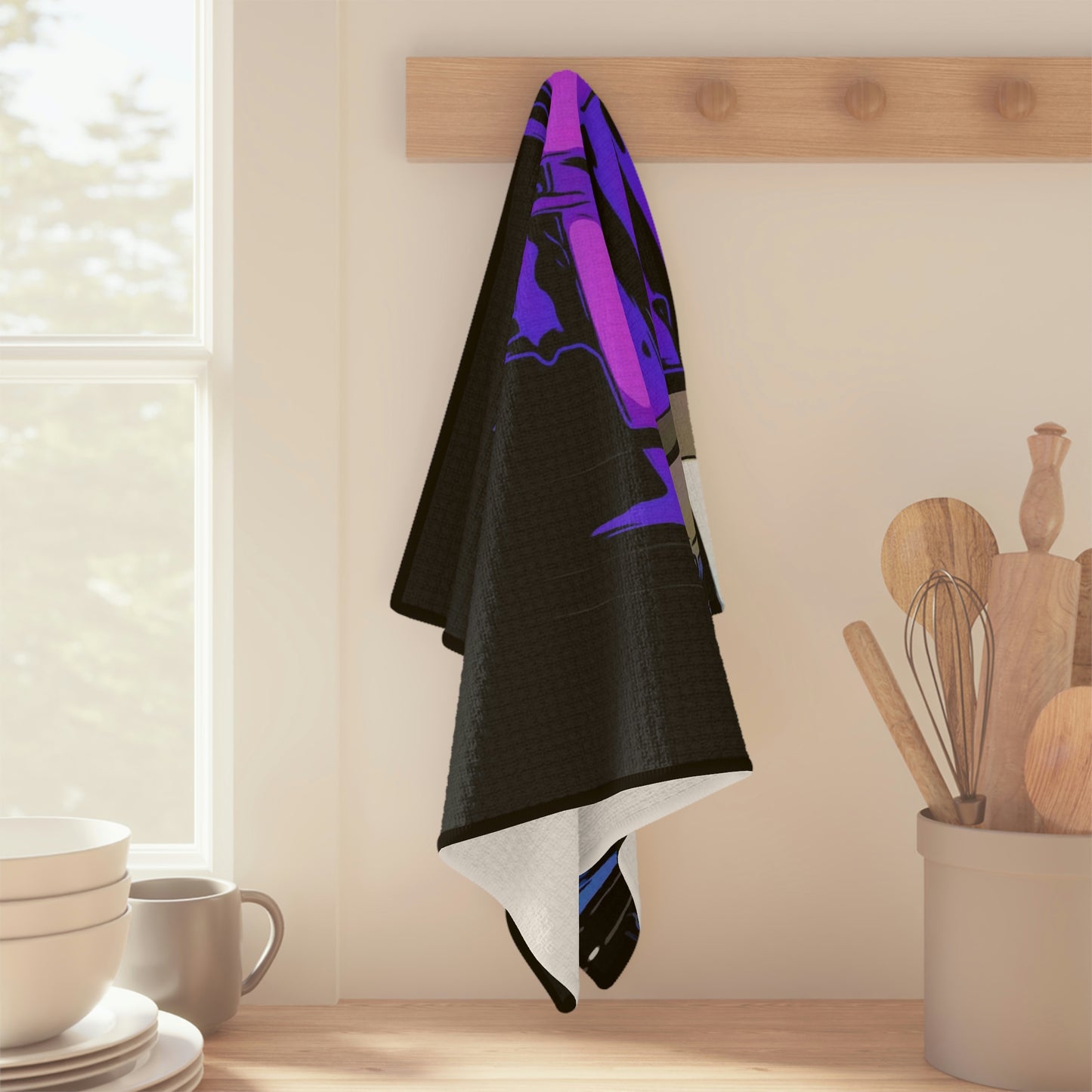 Soft Tea Towel Disneyland ~ Space Mountain ~ Ride