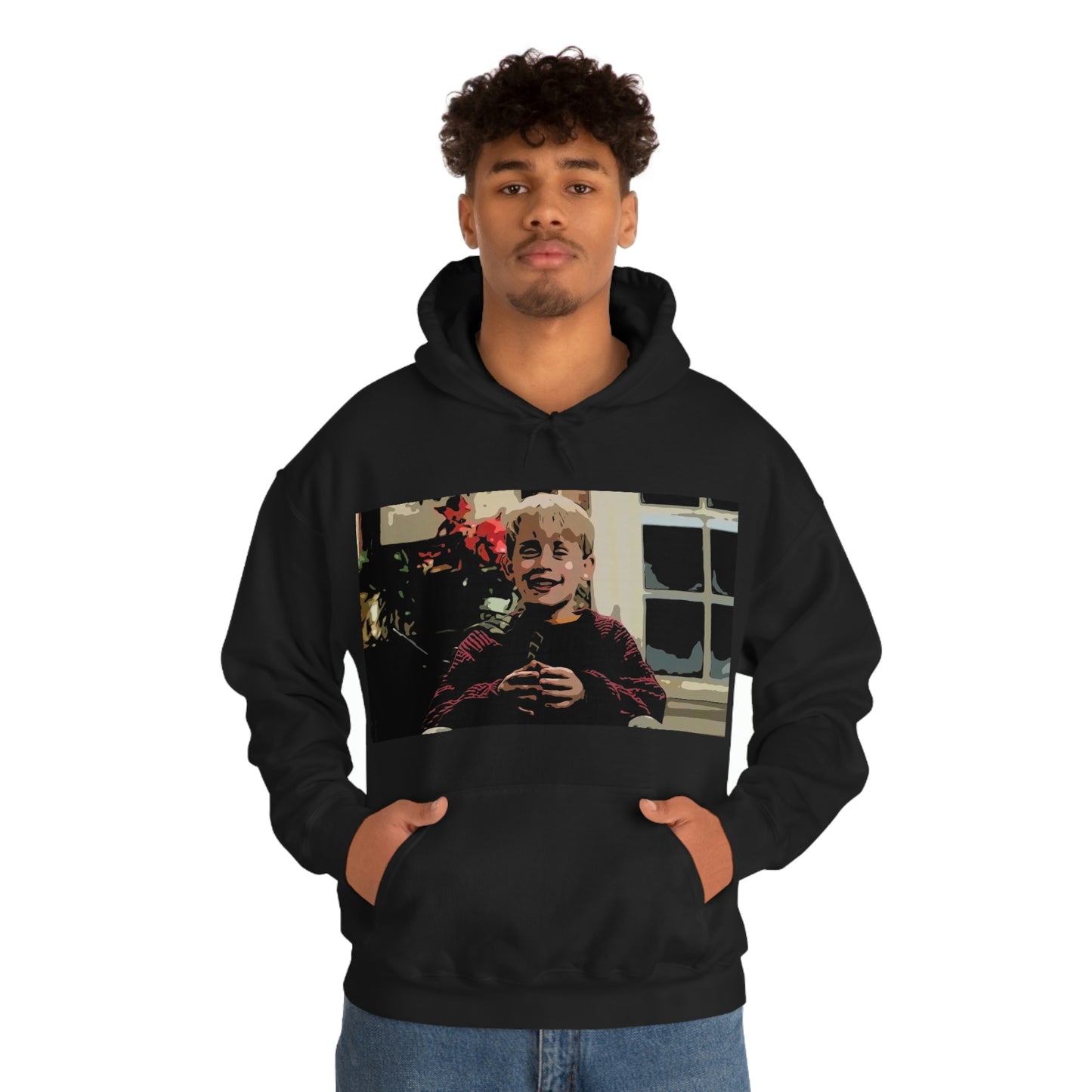 Unisex Heavy Blend™ Hooded Sweatshirt Home Alone ~ Kevin