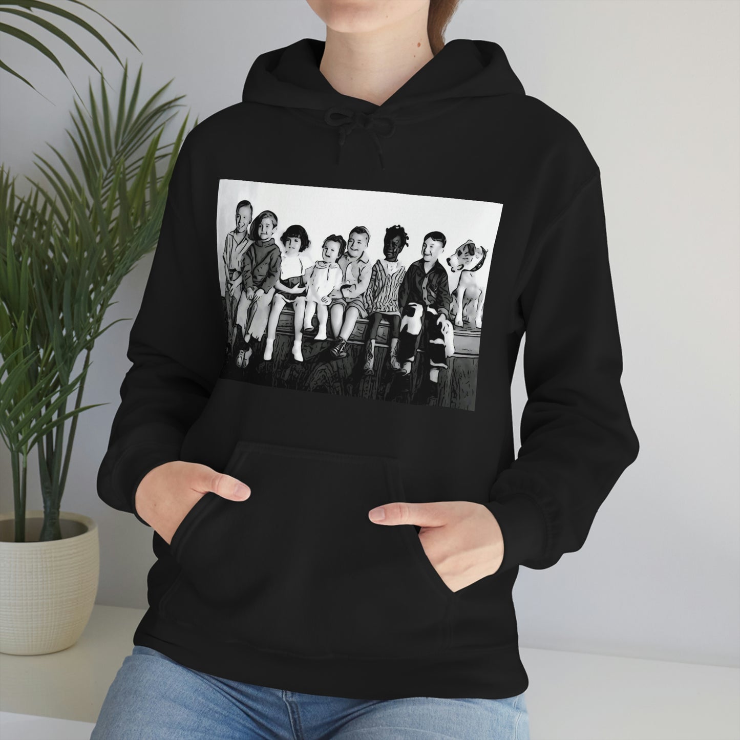 Unisex Heavy Blend™ Hooded Sweatshirt Little Rascals
