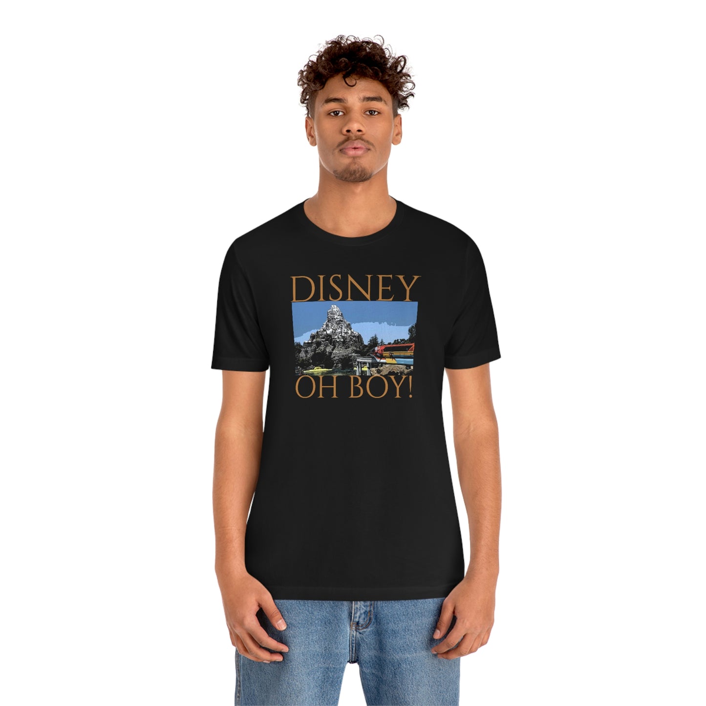 Unisex Jersey Short Sleeve Tee Disneyland Disney Oh boy!