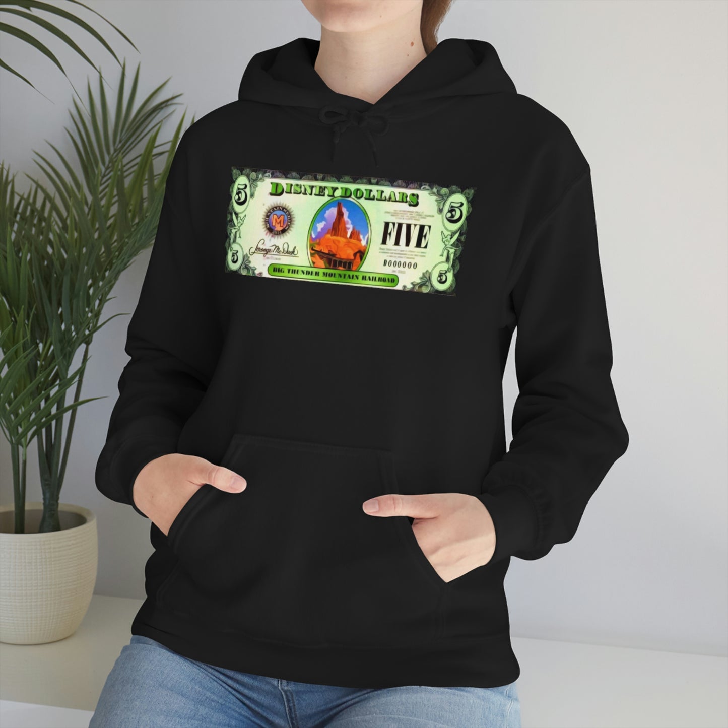 Unisex Heavy Blend Hooded Sweatshirt DISNEYLAND DOLLARS BIG Thunder