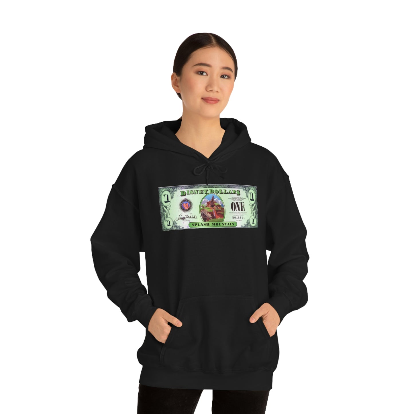 Unisex Heavy Blend Hooded Sweatshirt DISNEYLAND DOLLARS SPLASH Mountain