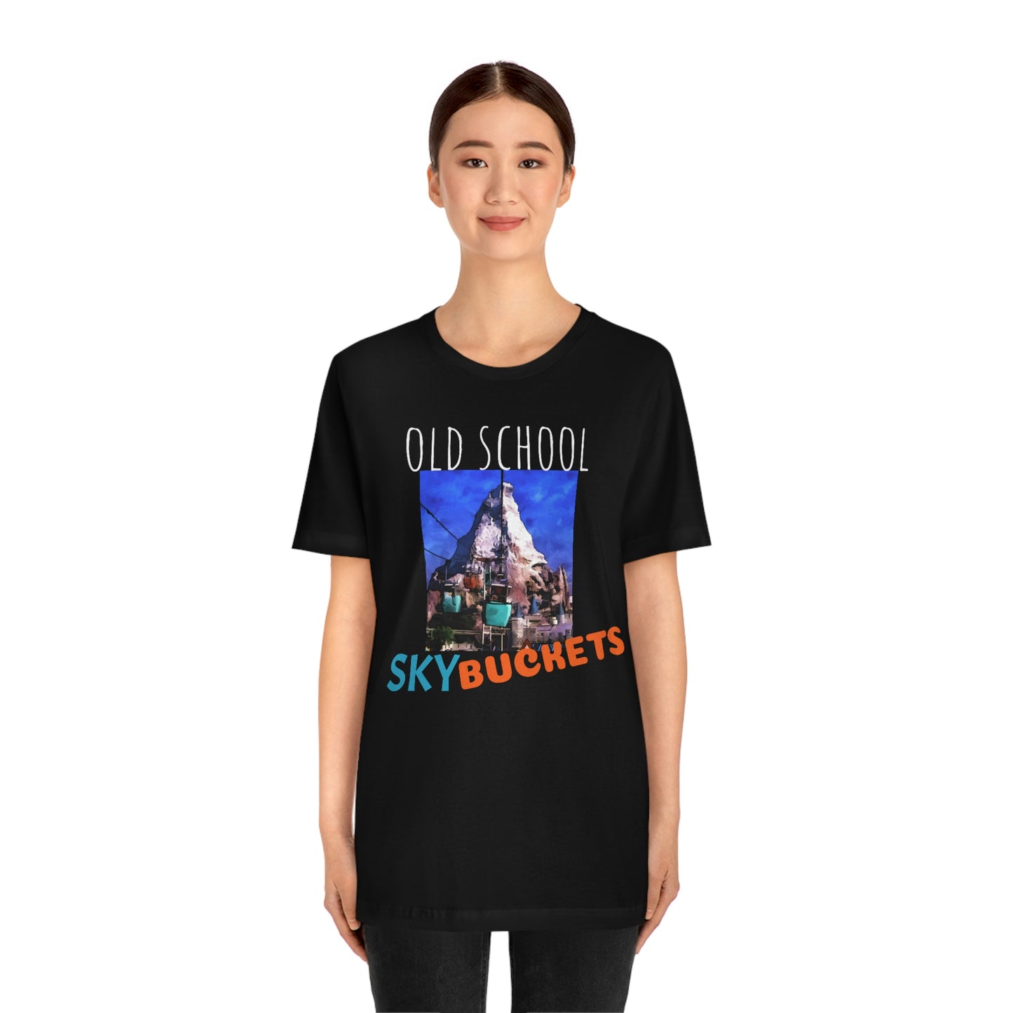 Unisex Jersey Short Sleeve Tee Disneyland SKY BUCKETS