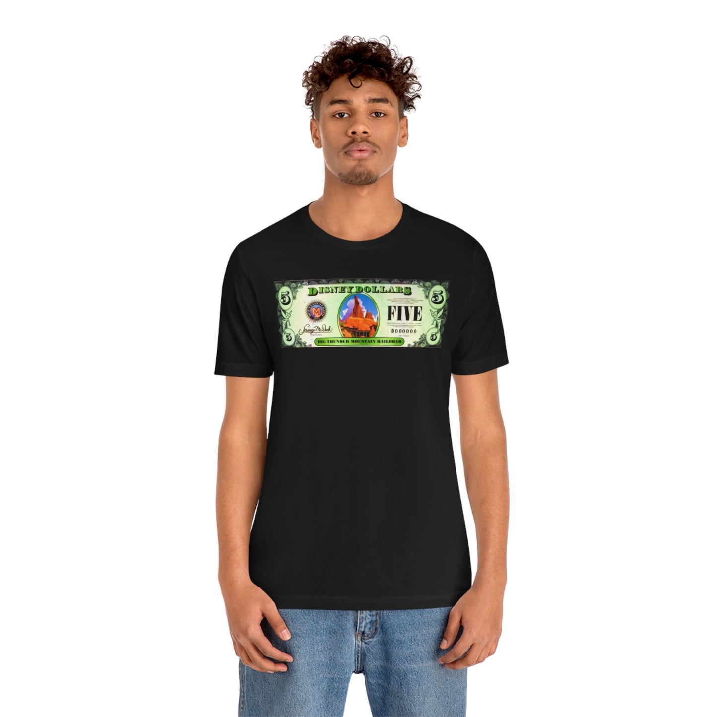 Unisex Jersey Short Sleeve Tee DISNEY DOLLARS 5 BIG Thunder