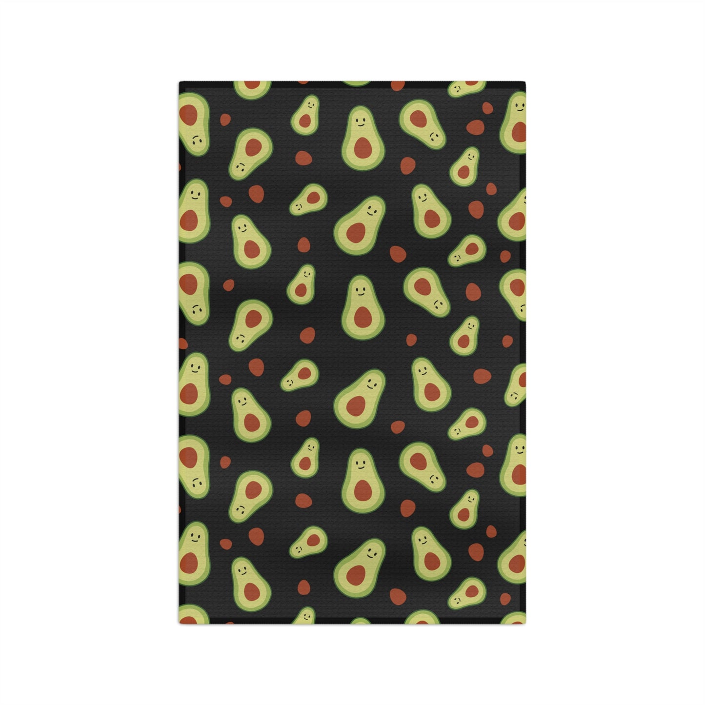 Soft Tea Towel ~ Happy Avocados ~