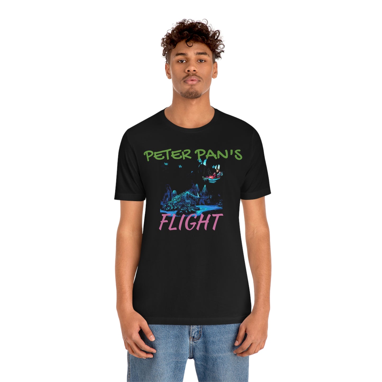 Unisex Jersey Short Sleeve Tee PETER PANS FLIGHT