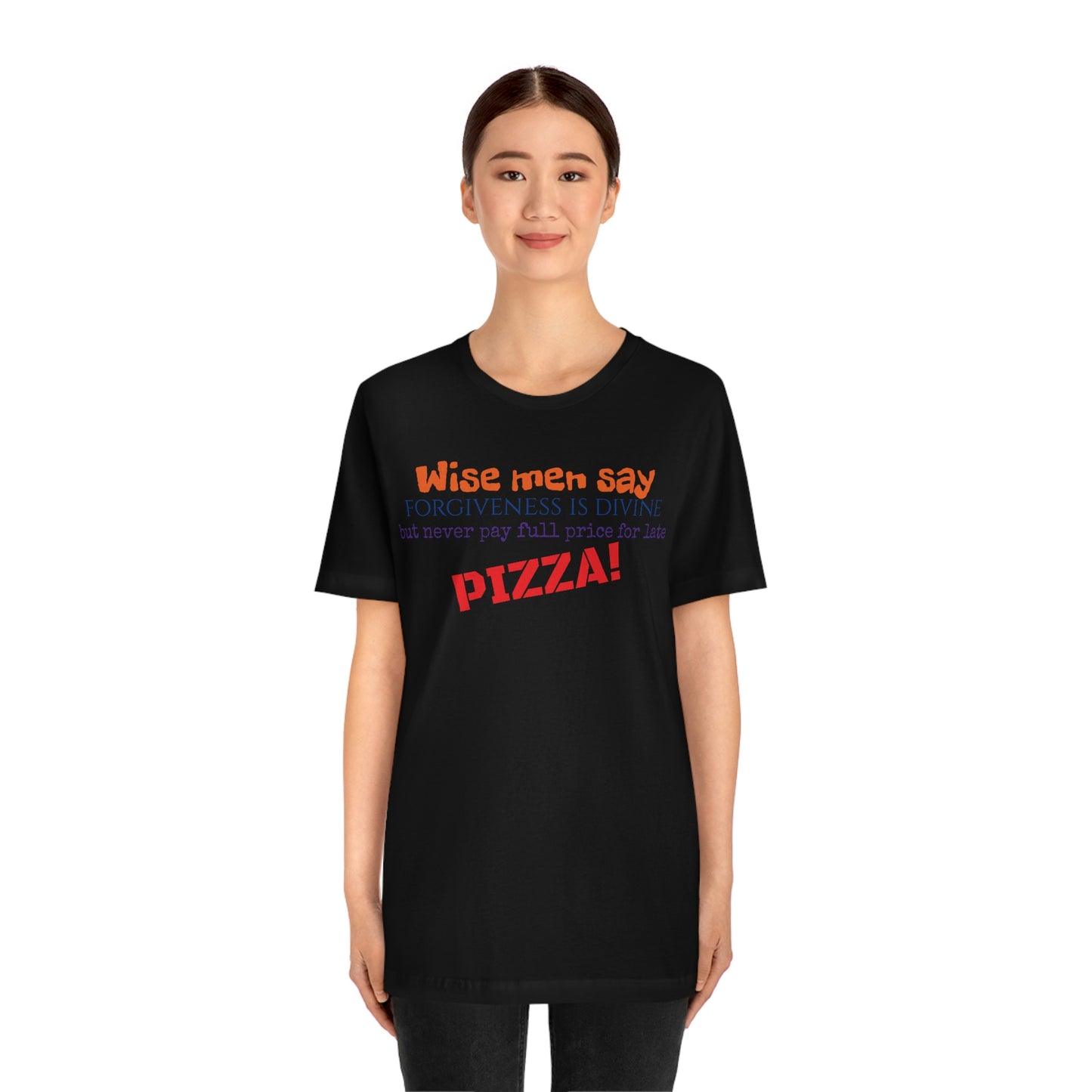 Unisex Jersey Short Sleeve Tee TMNT~Wise Men Say~