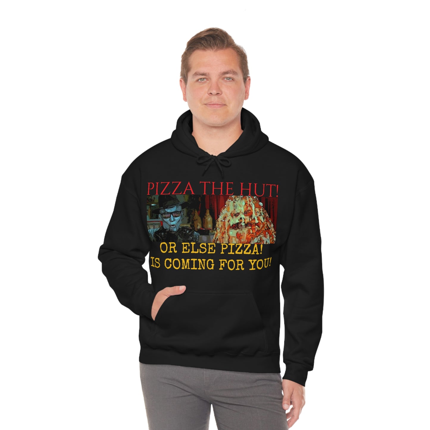 Unisex Heavy Blend™ Hooded Sweatshirt Spaceballs ~ Pizza the Hut!
