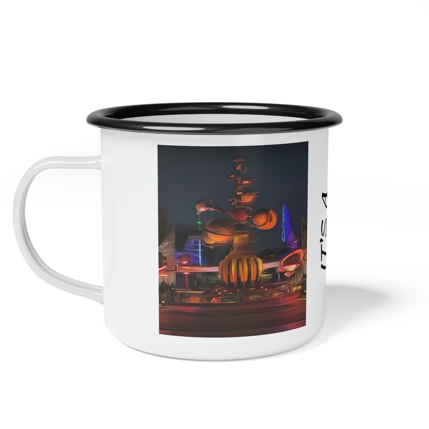 A Enamel Camp Cup Disneyland ~Astro Orbitor~ It's A Disney Thing!