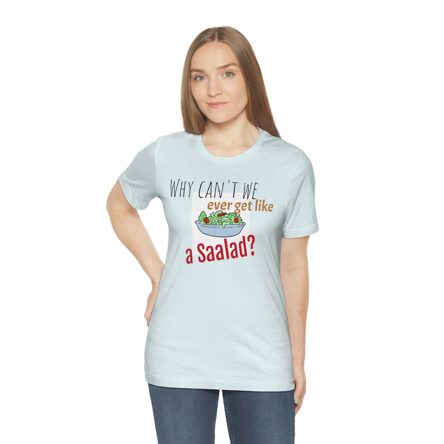 Unisex Jersey Short Sleeve Tee Nacho Liebre ~ Salad ~