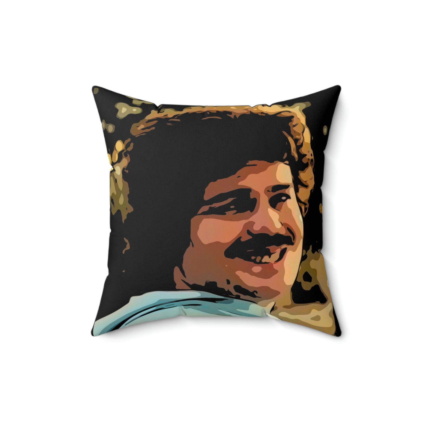 Spun Polyester Square Pillow ~Nacho Libre ~Nacho ~